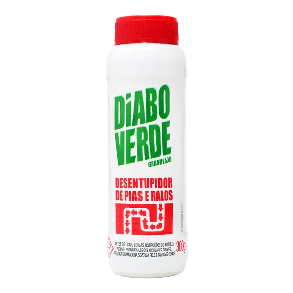 Desentupidor Diabo Verde Granulado 300g