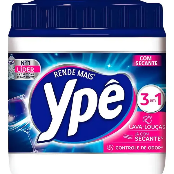 Detergente em pó para Máquina de Lavar Louças Ypê 450g