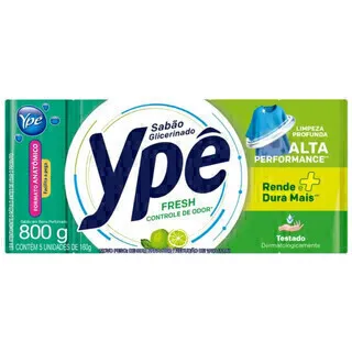 Sabão em Barra Ypê Fresh 800g