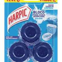 Harpic Bloco Sanitário para Caixa Acoplada Marine - 3 Unidades