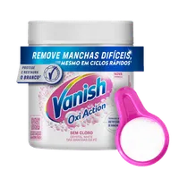 Tira-Manchas em Pó Vanish Oxi Action Crystal White Refil Econômico 400g