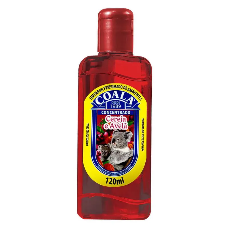 Limpador Perfumado Concentrado Coala Cereja e Avelã 120ml