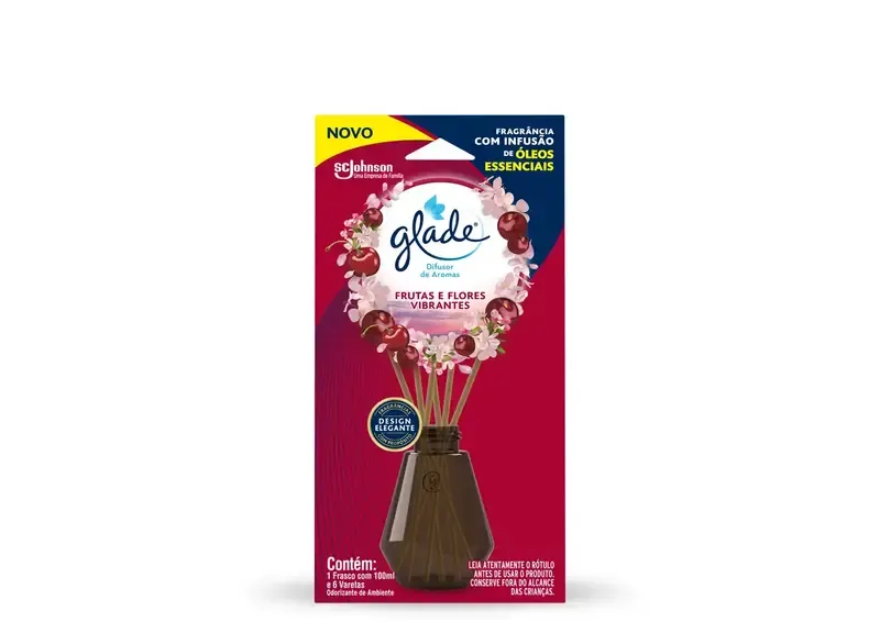 Difusor de Aromas Glade Frutas e Flores Vibrantes 100ml