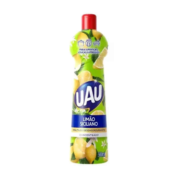 Limpador Multiuso Uau Limão Siciliano 500ml