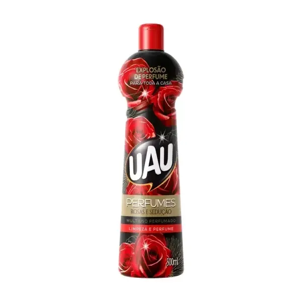 Limpador Multiuso Uau Perfumes Rosas e Sedução 500ml