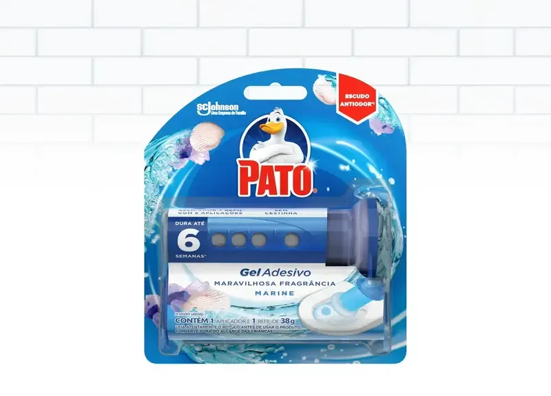 Pato Gel Adesivo Marine Refil 6 Discos