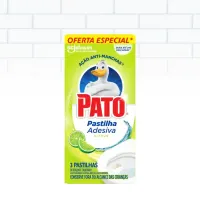 Pato Pastilha Adesiva Citrus 3 Unidades