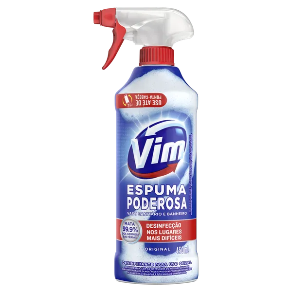 Desinfetante Vim Espuma Poderosa Original 450ml