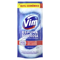 Desinfetante Vim Espuma Poderosa Original Refil 450ml