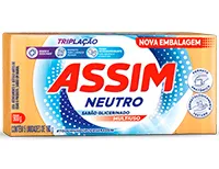 Sabão em Barra Assim Neutro 900g (5x180g)