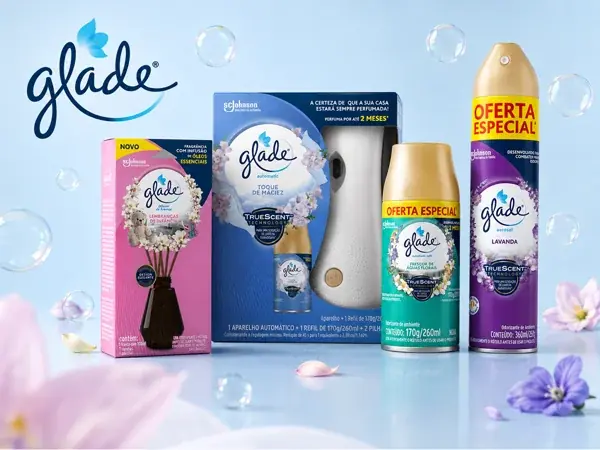 Linha de produtos Glade