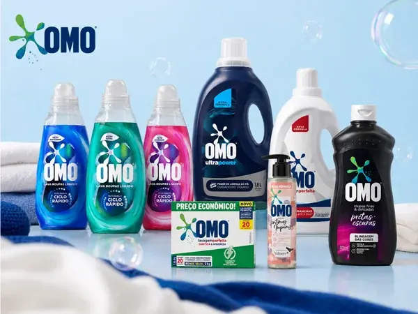 Linha de produtos Omo